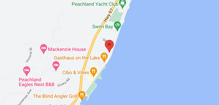 map of #SL9 5760 Beach Avenue